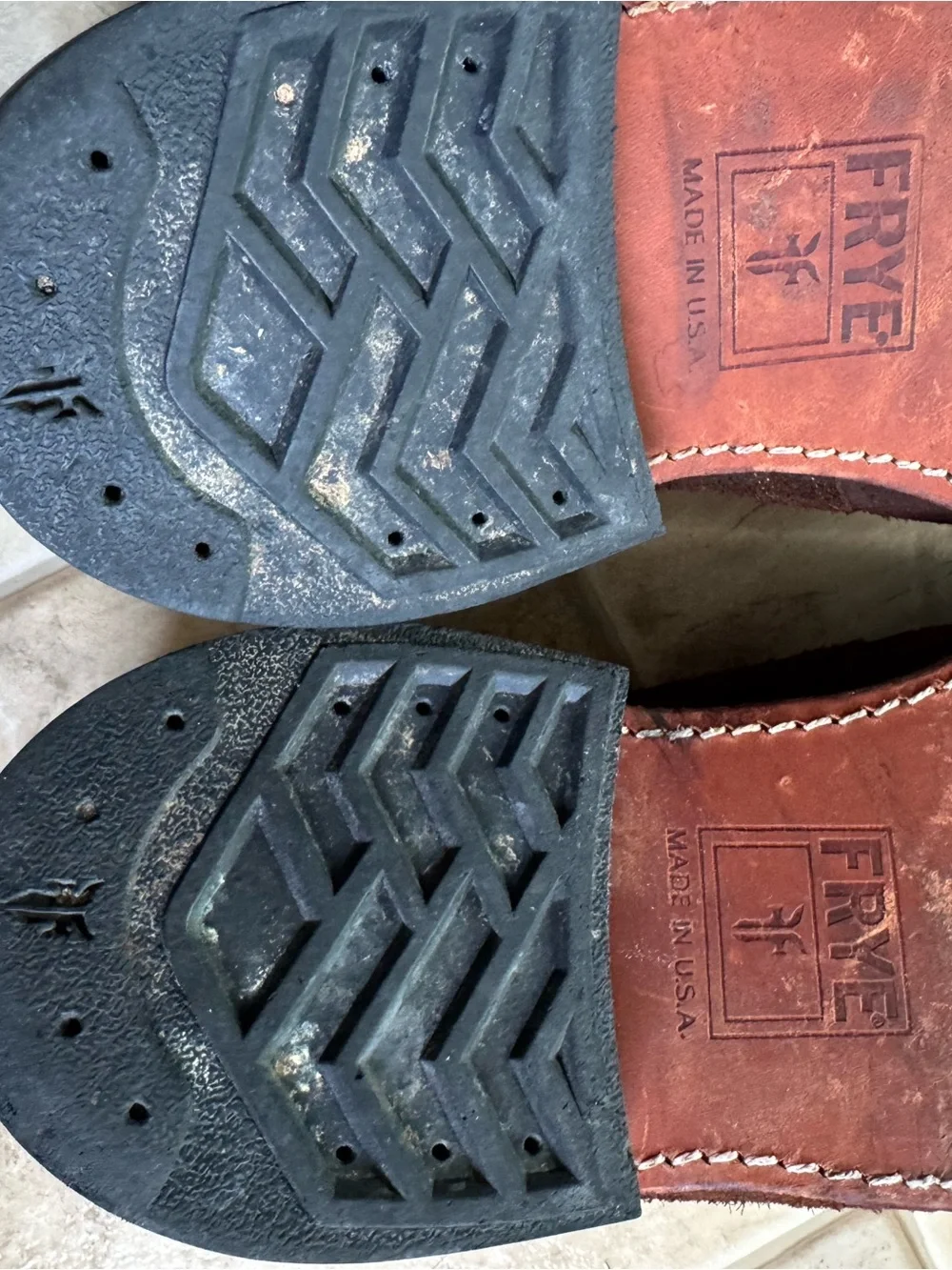 Frye Brown Suede Chukka Boots with Black Laces